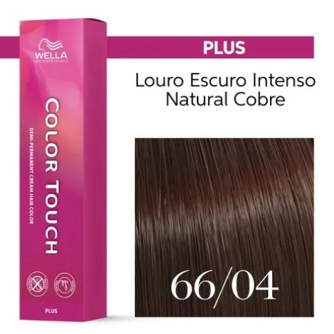 Wella Color Touch Demi-Permanent Plus Coloração Semipermanente 66/04