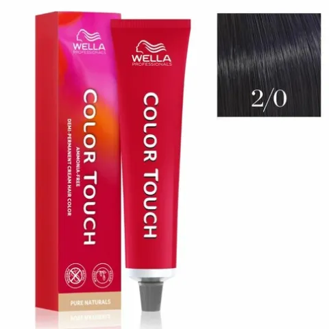 Wella Color Touch Demi-Permanent Coloração Semipermanente 2/0