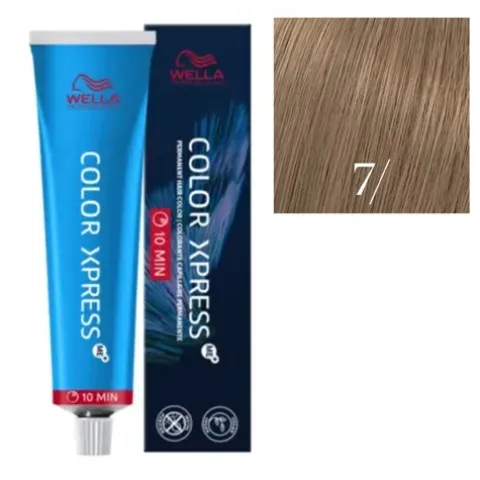 Wella Color Xpress Coloração Permanente Rápida 7/