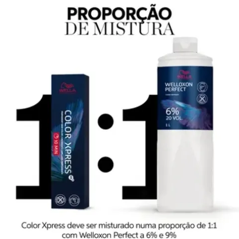 Wella Color Xpress Coloração Permanente Rápida 7/