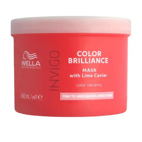 Wella Invigo Color Brilliance Máscara Cor Intensa Cabelo Fino