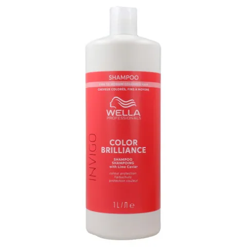 Wella Invigo Color Brilliance Champô Protetor Da Cor Cabelo Fino