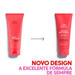 Wella Invigo Color Brilliance Condicionador Cor Intensa Cabelo Espesso