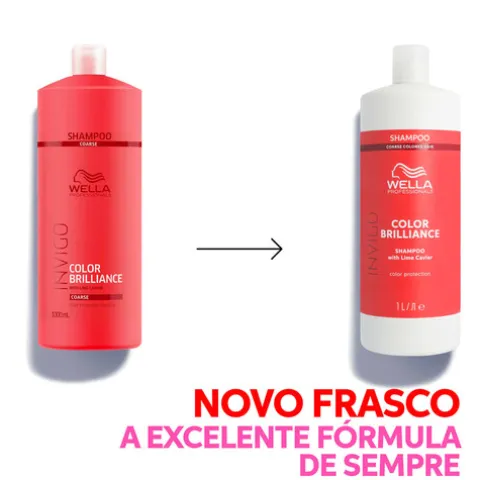 Wella Invigo Color Brilliance Champô Protetor Da Cor Cabelo Espesso