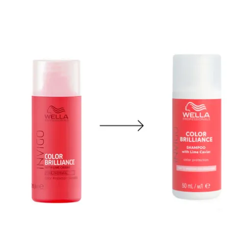 Wella Invigo Color Brilliance Champô Protetor Da Cor Cabelo Fino