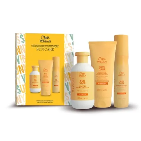 Wella Invigo Sun Care Pack Shampoo + Condicionador + Spray