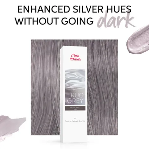 Wella True Grey Creme Tonalizante Pearl Mist Dark