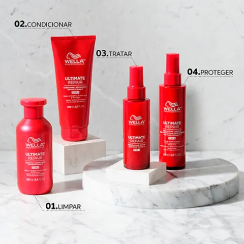 Wella Ultimate Repair Shampoo Para Cabelos Danificados