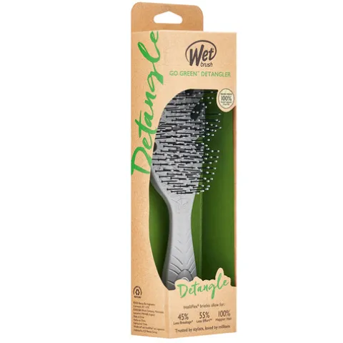 Wet Brush Go Green Detangler Escova De Cabelo - Cinza