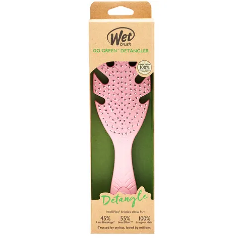 Wet Brush Go Green Detangler Escova De Cabelo - Rosa