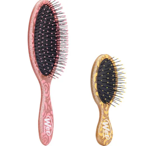 Wet Brush Kit Disney Escovas De Cabelo Princesa Bela