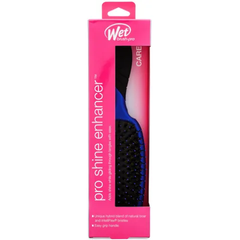 Wet Brush Pro Shine Enhancer Escova De Cabelo - Royal Blue