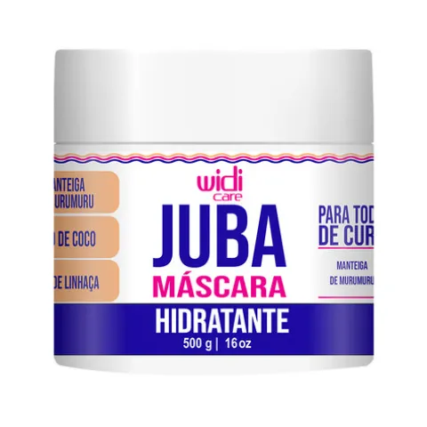 Widi Care Juba Máscara Hidro-Nutritiva Ação Condicionante