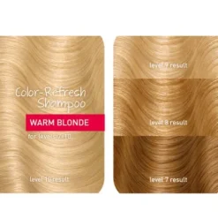 Wunderbar Color Refresh Shampoo Tonalizante - Warm Blonde