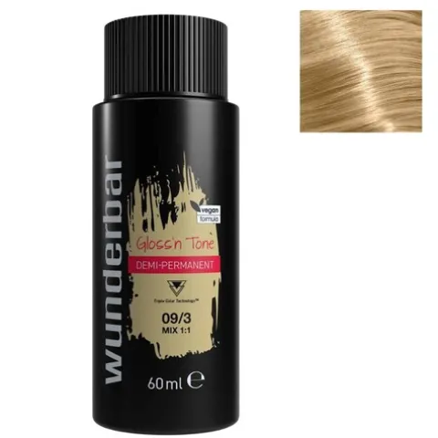 Wunderbar Gloss’N Tone Coloração Demi-Permanente 09/3