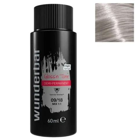 Wunderbar Gloss’N Tone Coloração Demi-Permanente 09/18