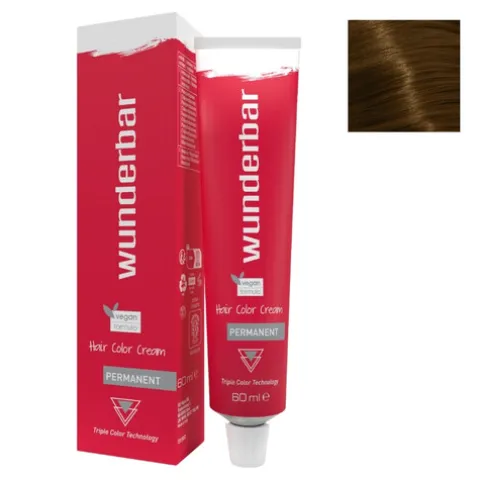 Wunderbar Hair Color Cream Coloração Permanente 7/00