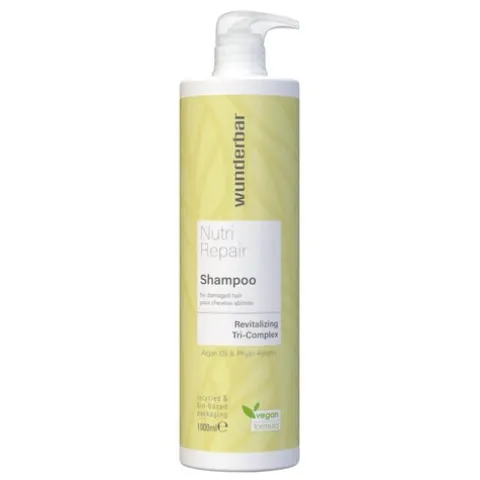 Wunderbar Nutri Repair Shampoo Nutritivo Para Cabelos Secos E Danificados