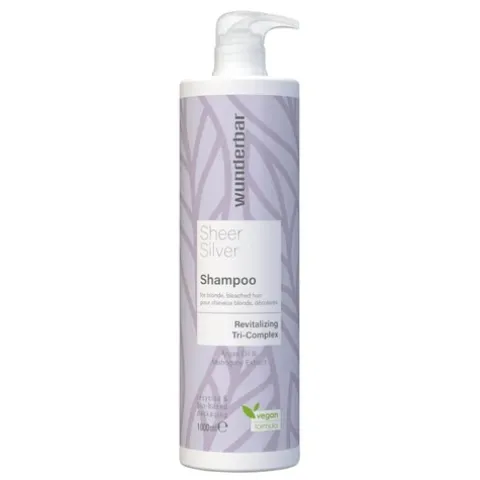 Wunderbar Sheer Silver Color Protect Shampoo Roxo Para Cabelos Loiros